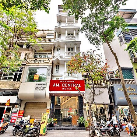 Hanz Ami Central Hotel ハノイ市 エクステリア 写真