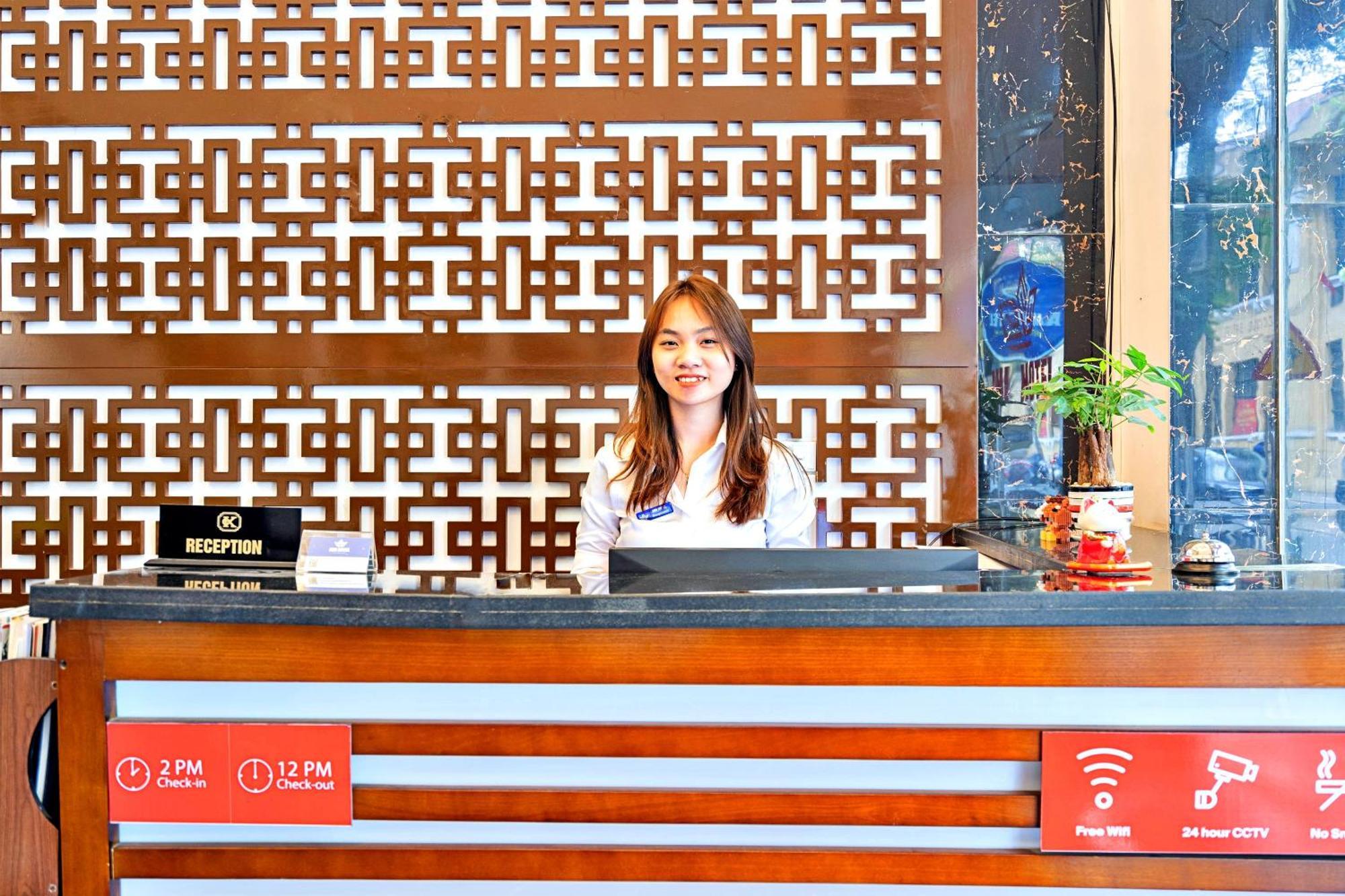 Hanz Ami Central Hotel ハノイ市 エクステリア 写真